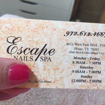 Escape Nails Spa - Nail Salons Near Me - Plano, Texas Escape Nails Spa - Nail Salons Near Me - Plano, Texas