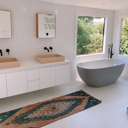 Remodeled master bath (used to be a closet)