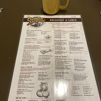 Country Harvest - Camarillo - Menu - Breakfast & Brunch Near Me - Camarillo, California