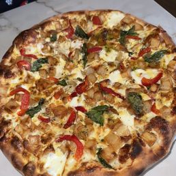 Breakfast pizza Breakfast pizza