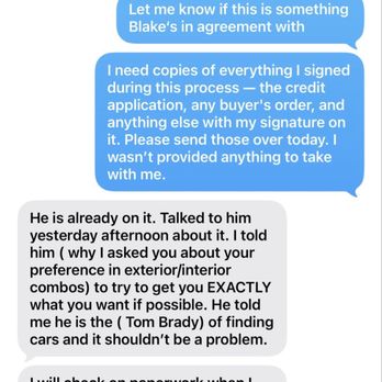 Miami Auto Broker - Text messages of them lying and deceiving - Car Dealers Near Me - Hollywood, Florida Miami Auto Broker - Text messages of them lying and deceiving - Car Dealers Near Me - Hollywood, Florida