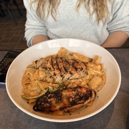 Cajun chicken pasta - great! Cajun chicken pasta - great!