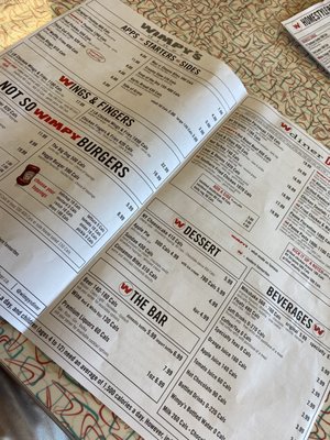 Menu photo 2 Wimpy's Diner London, ON Menu photo 2 Wimpy's Diner London, ON