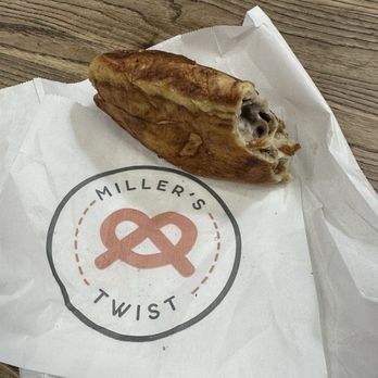 Miller's Twist - Philly Cheesesteak Pretzel - Pretzels Near Me - Philadelphia, Pennsylvania