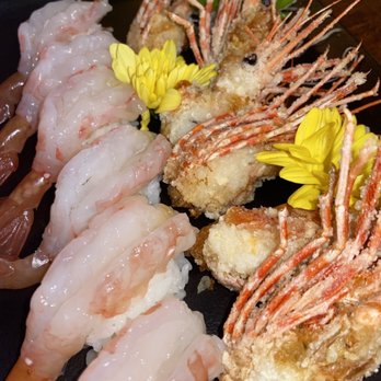 Sushi Rock - ama ebi 9/10 loved the fried head lol - Japanese Near Me - Dallas, Texas
