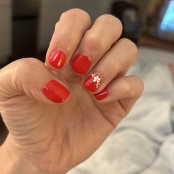 The Lounge Nail Spa - Gel Manicure #firetruckred - Nail Salons Near Me - Oakland, California The Lounge Nail Spa - Gel Manicure #firetruckred - Nail Salons Near Me - Oakland, California