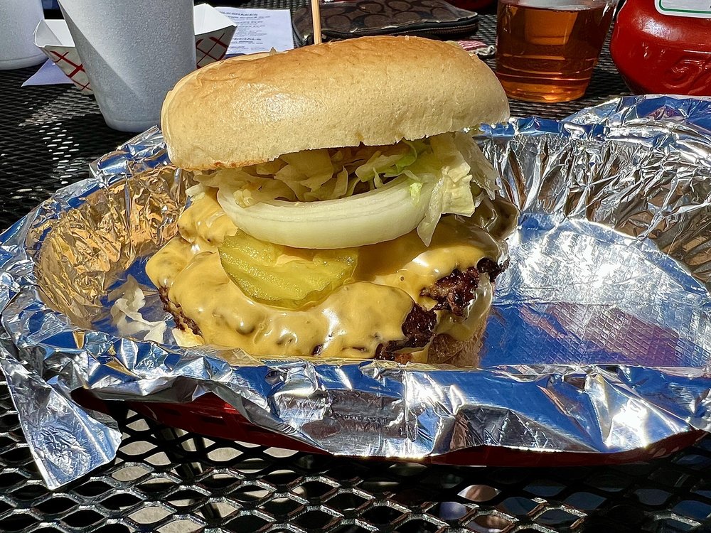 Food from MoJoe's Burger Joint