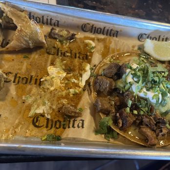 Cholita Taqueria - Asada vampire taco - Mexican Near Me - Indianapolis, Indiana