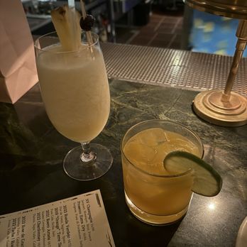 DAMA - Pina Colada and Passionfruit Margarita - Latin American Near Me - Los Angeles, California DAMA - Pina Colada and Passionfruit Margarita - Latin American Near Me - Los Angeles, California