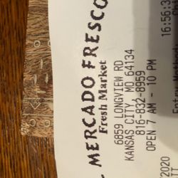 Fresh Market Supermarket “El Mercado Fresco"