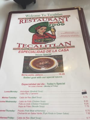 Menu photo 8 Tecalitlan Aurora, IL