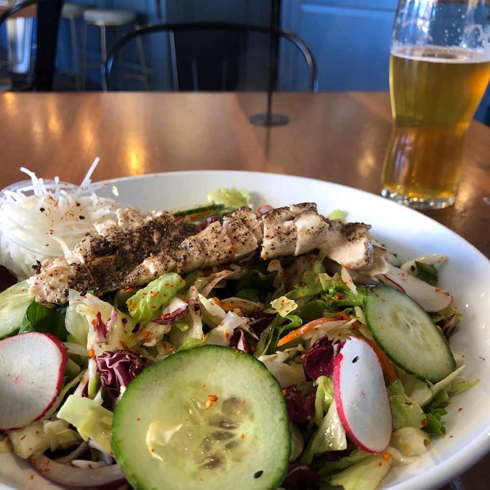Kitchenette - Vietnamese salad. Delicious. A little spicy though. - Breakfast & Brunch Near Me - Templeton, California
