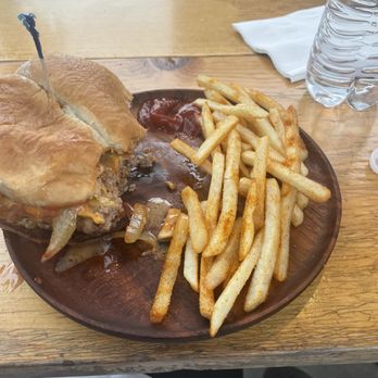 Rey TJ Burgers - Double cheeseburger with fries - Fast Food Near Me - Spring Valley, California Rey TJ Burgers - Double cheeseburger with fries - Fast Food Near Me - Spring Valley, California