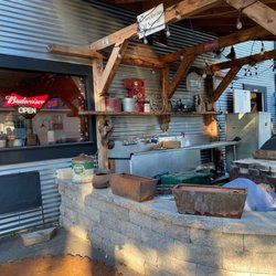 Station 118 - Outdoor smoker area.