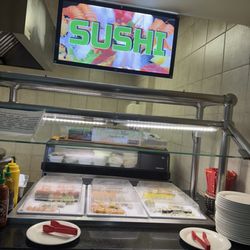 Grace Buffet & Grill - Sushi bar, Chef able to made grilled vegan or vegetarian dishes for you.