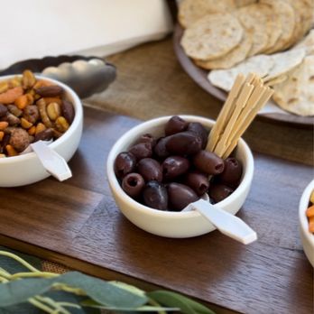 Color Me Mine - Happy Hour spread - Paint-Your-Own Pottery Near Me - Costa Mesa, California