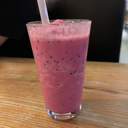 Dragonfruit milk shake