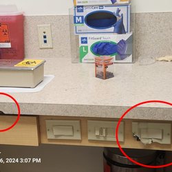 Upperline Health Orange City - Counter in exam room