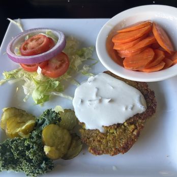 Campfire Grille - Falafel and honey carrots. - American Near Me - Bridgton, Maine