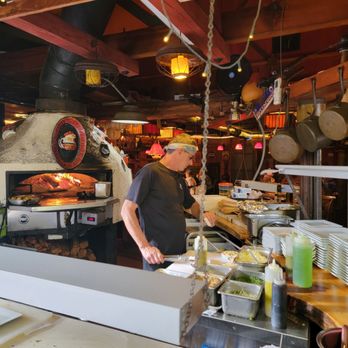 The Garlic - Coal fired oven and food prep area - Italian Near Me - New Smyrna Beach, Florida The Garlic - Coal fired oven and food prep area - Italian Near Me - New Smyrna Beach, Florida