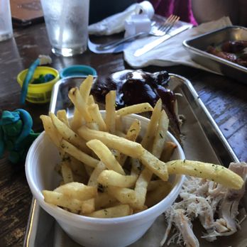 Bubba’s Bones & Brews - Kids meal. Chicken and fries - Gastropubs Near Me - Cathedral City, California