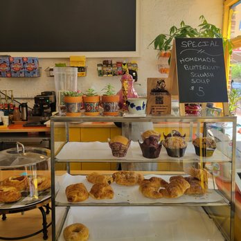 Sunshine Cafe - a display of pastries and pastries - Cafes Near Me - Queens, New York