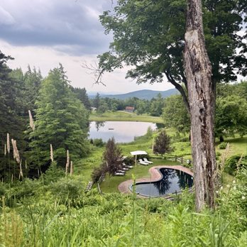 Edson Hill - View from the outside patio. - Hotels Near Me - Stowe, Vermont Edson Hill - View from the outside patio. - Hotels Near Me - Stowe, Vermont
