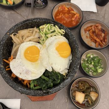 Hwa Mi Won - Veggie Bibimbap + 1 extra egg - Korean Near Me - San Francisco, California Hwa Mi Won - Veggie Bibimbap + 1 extra egg - Korean Near Me - San Francisco, California