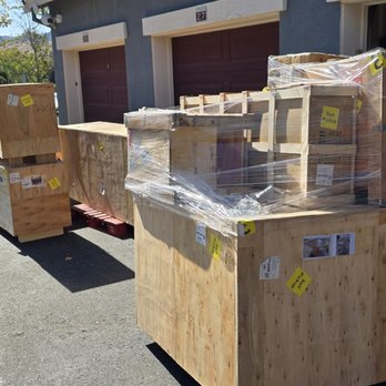 Red Carpet Moving & Storage - Crates of furniture. - Self Storage Near Me - Walnut Creek, California Red Carpet Moving & Storage - Crates of furniture. - Self Storage Near Me - Walnut Creek, California