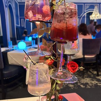 Lala lu - Sangria tower - Steakhouses Near Me - East Syracuse, New York
