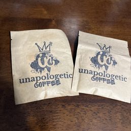 Unapologetically Coffee packets! Unapologetically Coffee packets!