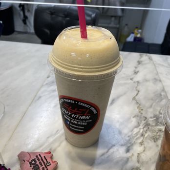 Fuel Nutrition - The delicious peanut butter  vanilla soy shake! - Juice Bars & Smoothies Near Me - Fresno, California