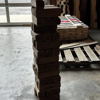 Stumpy's Hatchet House - Jenga - Axe Throwing Near Me - Columbia, Maryland Stumpy's Hatchet House - Jenga - Axe Throwing Near Me - Columbia, Maryland