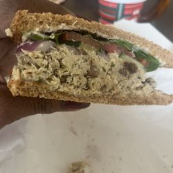 Mom's chicken salad sandwich