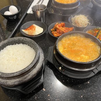 Cho Dang Tofu & BBQ - Seafood tofu soup - Korean Near Me - Montrose, California Cho Dang Tofu & BBQ - Seafood tofu soup - Korean Near Me - Montrose, California