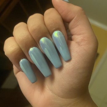 Delicate Nails & Spa - Just got them today and they already looked sounded like have had them for a week and a half.. they should be sharp and square.. - Nail Salons Near Me - Walnut Creek, California