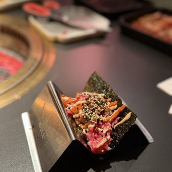 Chubby Cattle - spicy wagyu hand roll - Barbeque Near Me - Pleasanton, California