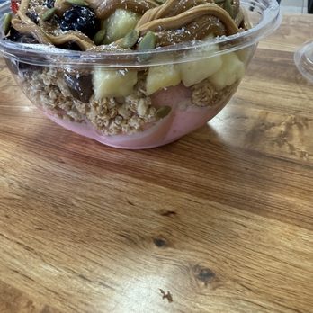 Hi Cravings Windward - This is there strawberry guava açaí bowl with banana strawberry pineapple pumpkin seeds granola cookie butter and peanut butter DELICIOUS - Acai Bowls Near Me - Kaneohe, Hawaii Hi Cravings Windward - This is there strawberry guava açaí bowl with banana strawberry pineapple pumpkin seeds granola cookie butter and peanut butter DELICIOUS - Acai Bowls Near Me - Kaneohe, Hawaii