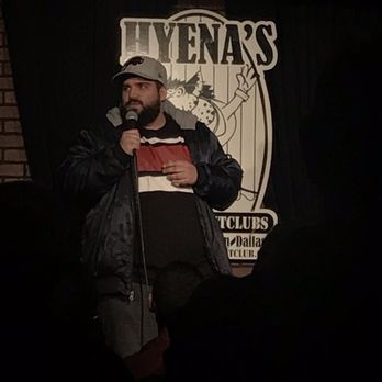 Hyena's Comedy Nightclub - One of the opening acts - he wasn't bad. - Comedy Clubs Near Me - Dallas, Texas Hyena's Comedy Nightclub - One of the opening acts - he wasn't bad. - Comedy Clubs Near Me - Dallas, Texas