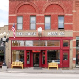 Exterior outside entrance of Red Lodge Pizza - Building exterior - Red Lodge, Montana Exterior outside entrance of Red Lodge Pizza - Building exterior - Red Lodge, Montana