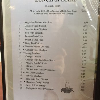 Asian Bistro - Menu - Chinese Near Me - Ferndale, Washington