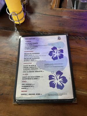Menu photo 5 Hinano Café Venice, CA