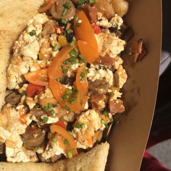 Nom Eats - Loaded scramble 10/10 stars - Vegan Near Me - Reno, Nevada Nom Eats - Loaded scramble 10/10 stars - Vegan Near Me - Reno, Nevada