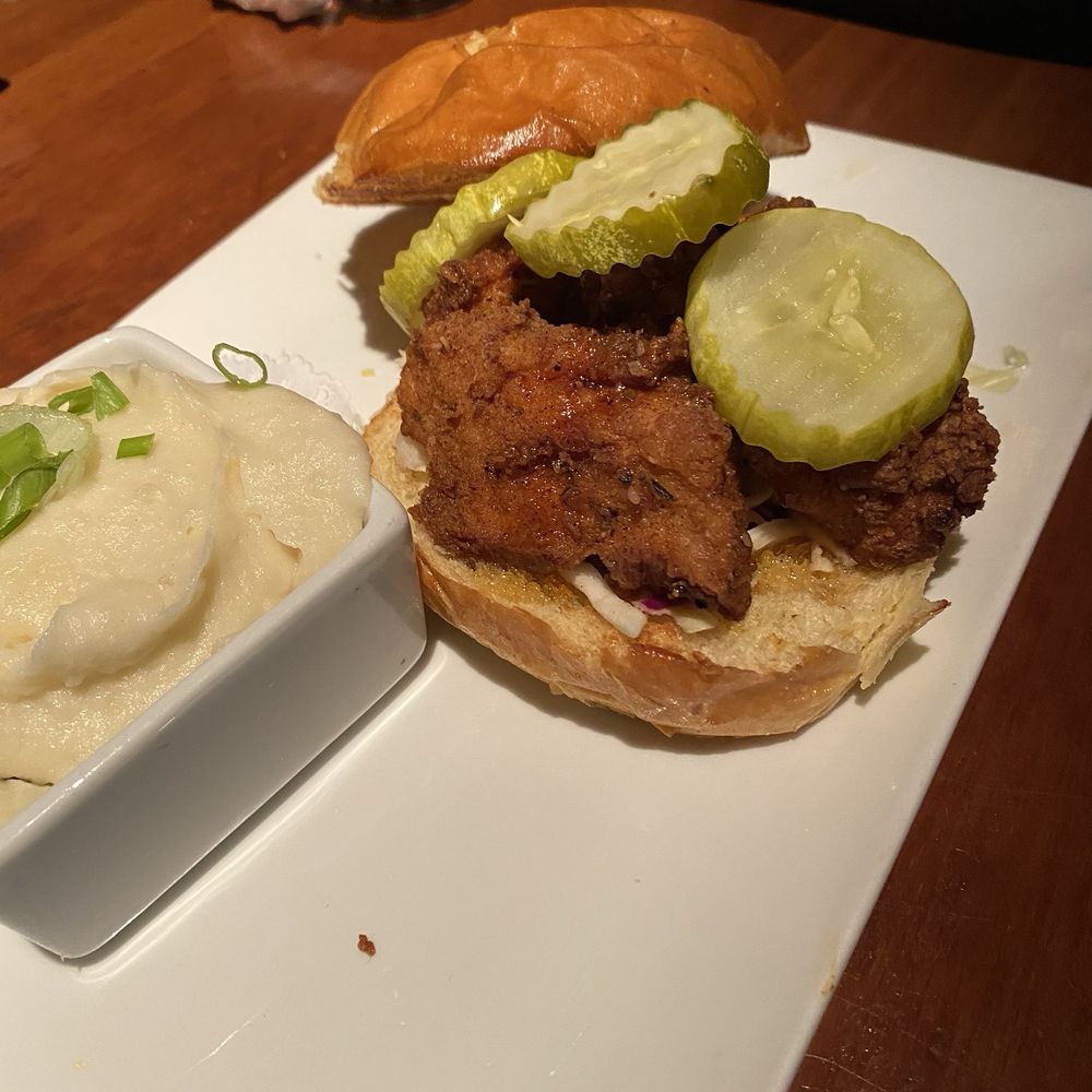 Redstone American Grill - Buttermilk Chicken Sandwich - Steakhouses Near Me - Marlton, New Jersey Redstone American Grill - Buttermilk Chicken Sandwich - Steakhouses Near Me - Marlton, New Jersey