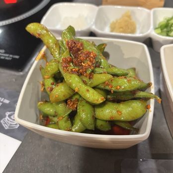 Tabu Shabu - Spicy edamame appetizer - Hot Pot Near Me - Los Angeles, California Tabu Shabu - Spicy edamame appetizer - Hot Pot Near Me - Los Angeles, California