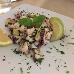 Tannur - Octopus and potato starter
