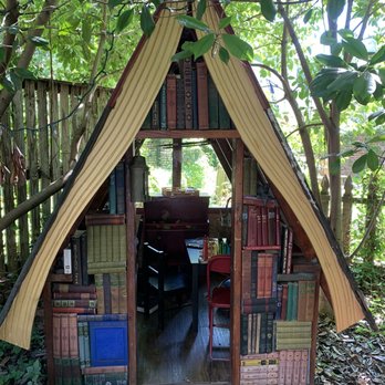 Brown Mustache Coffee - Little book hut in the back garden. - Coffee & Tea Near Me - Annapolis, Maryland Brown Mustache Coffee - Little book hut in the back garden. - Coffee & Tea Near Me - Annapolis, Maryland