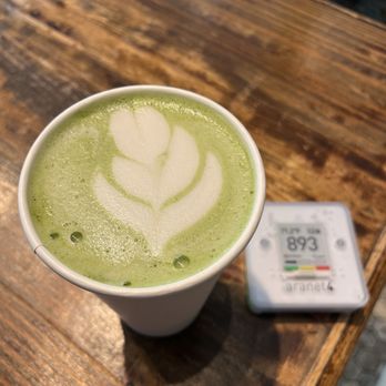 Pacha Collective - Strawberry rhubarb matcha - Coffee & Tea Near Me - Seattle, Washington Pacha Collective - Strawberry rhubarb matcha - Coffee & Tea Near Me - Seattle, Washington