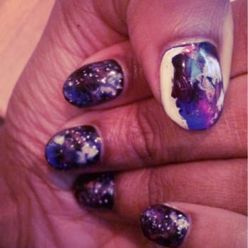 Akiko Nails - Galaxy / Kid Cudi - Nail Salons Near Me - New York, New York