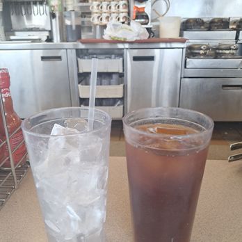 Waffle House - A "LARGE CUP OF ICE" with FRESHLY BREWED & HOT "UNSWEETENED TEA" ! - Diners Near Me - Northport, Alabama Waffle House - A "LARGE CUP OF ICE" with FRESHLY BREWED & HOT "UNSWEETENED TEA" ! - Diners Near Me - Northport, Alabama